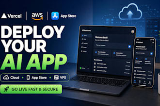 deploy your ai generated app to cloud, app store, or vps