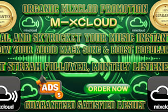 do organic mixcloud promotion for super fast growth using google ads