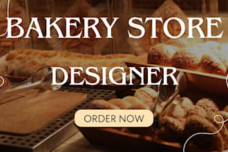 design bakery shopify cake pastries store cookies bread