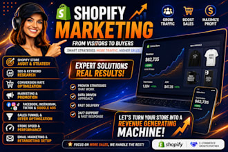 boost shopify sales with shopify marketing ecommerce marketing and promotion