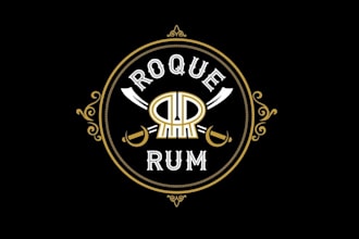 design unique rock rum logo