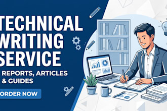 provide expert technical and research writing