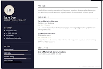 ai powered professional resume and cover letter design