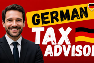 be your german lawyer, business consultant, solution certified tax advisor