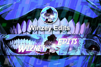 design anime youtube banner