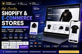 setup shopify pod, pod printify, squarespace printify,peptide website,bookly pro