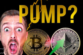 design high CTR crypto trading youtube thumbnails