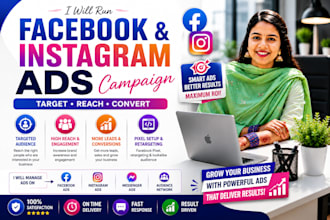 create and manage facebook and instagram ads campaigns