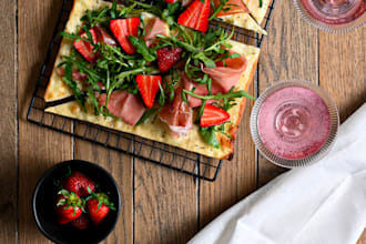 create high quality and modern food photography