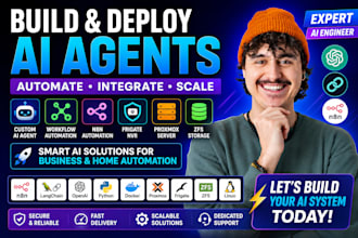 build, develop custom ai agent rag ai agent fix n8n frigate proxmox nvr n8n zfs