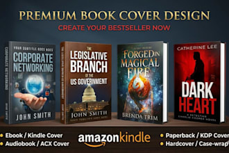 design book cover design, ebook cover, amazon kdp book cover