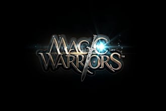 design unique magic warriors logo