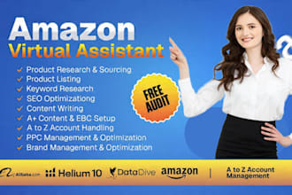 be your expert amazon virtual assistant private label, fba