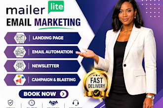 design mailerlite email template mailerlite automatio and landing page