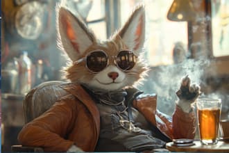 draw art of you furry characters