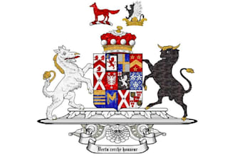 design luxury royal and heraldic crest logo