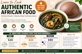 teach you african dish amala, ewedu