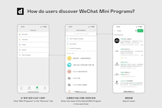 create wechat mini programs, winform PC, and website