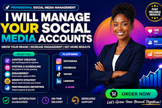 manage and grow your social media pages