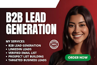 b2b lead gen linkedin lead generation business lead targeted leads