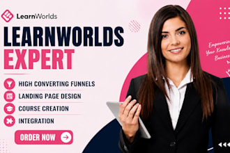 set up your online course platform on learnworlds to sell courses