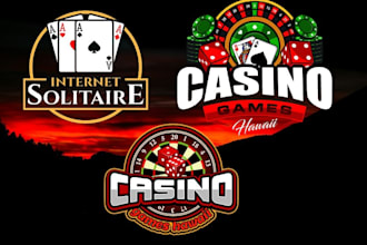 design professional poker chip or poker logo