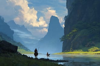 create stunning environment concept art