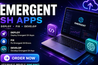 fix deploy emergent sh app emergent sh expert  emergent sh web app