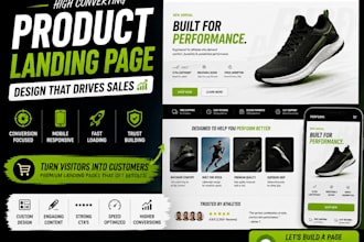 design premium shopify landing pages that increase sales