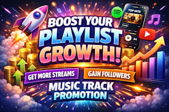 do your music playlist for playlist growth music track promotion