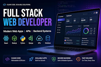 develop custom web applications and backend apis