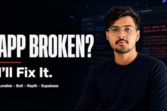 fix and deploy your lovable, bolt or replit vibe coded app
