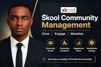 manage your skool growth onboarding and monetization