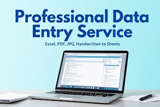 do fast data entry in excel and google sheets for 5