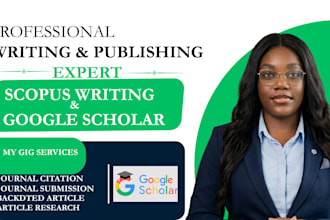 do journal formatting, manuscript editing and scopus writing