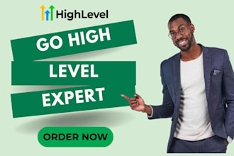 do complete gohighlevel setup, ghl saas onboarding, and snapshots