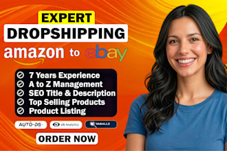 do amazon to ebay dropshipping, ebay VA, and top selling ebay listings