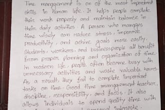 write anything with my beautiful handwriting