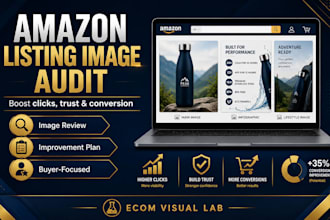 review your amazon listing images and suggest improvements