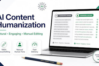 humanize ai content into natural, engaging human writing