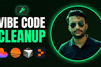 fix bugs in vibe coded ai website or app