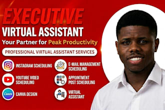 be instagram assistant email assistant canva virtual assistant admin support