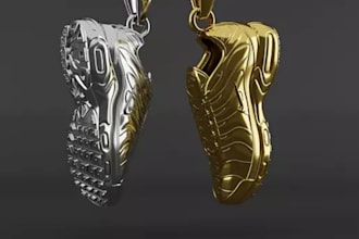 custom 3d shoe design, sneaker cad footwear product development shoe sole stl