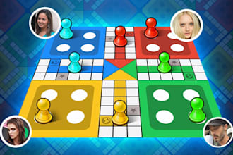 develop 2d 3d ludo game, domino game, chess game, board game for android and ios