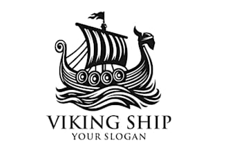 do awesome  ship logo design