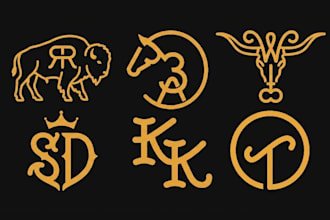 do premium, authentic western cattle brand and ranch logo for your business