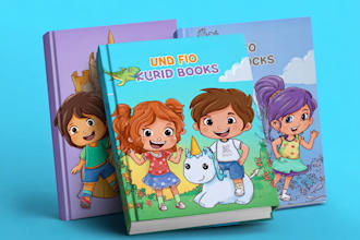 draw professional childrens book illustrations