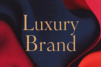 create luxury brand design for premium business