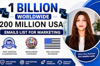 send 790 million bulk emails, email blast and email marketing campaign to inbox