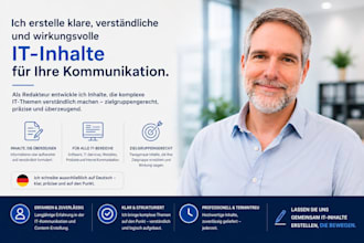 deliver clear IT content, optimized for precision and impact